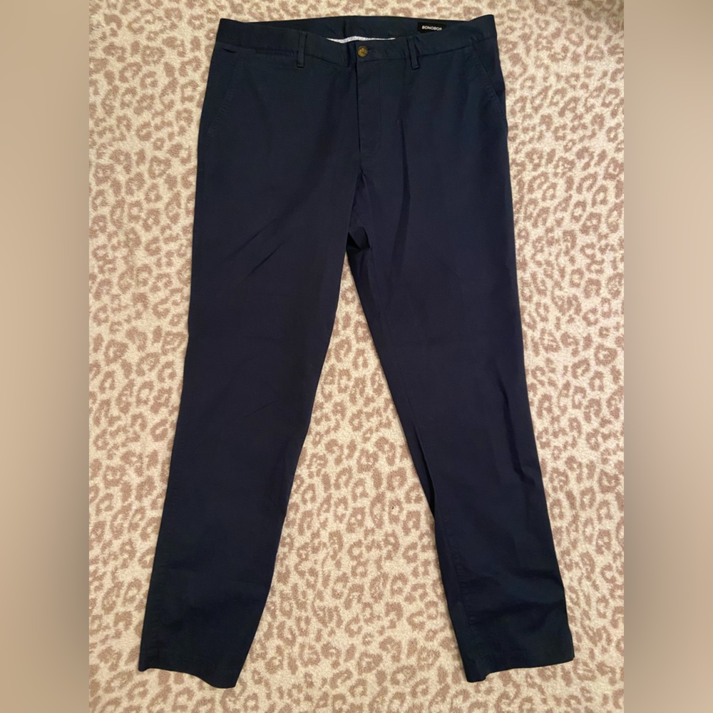 BONOBOS Navy Athletic Slack 38/34 NWOT